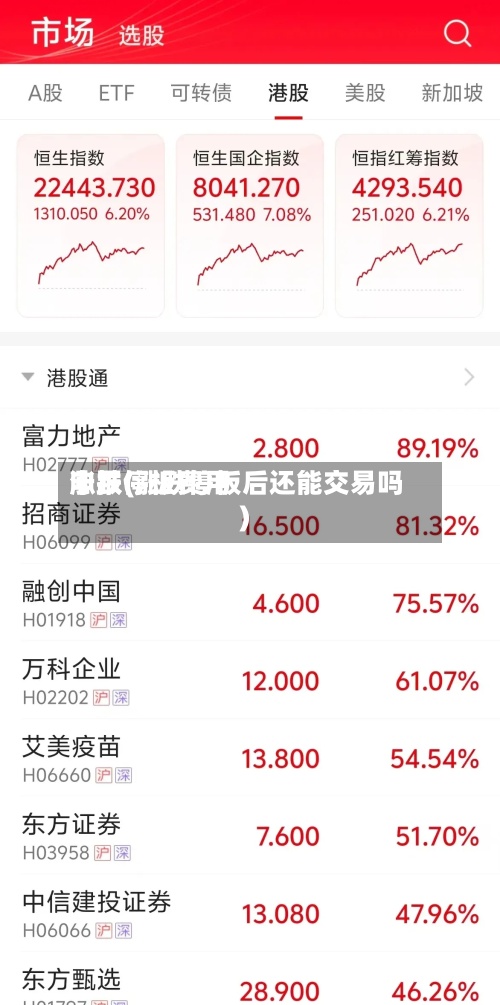 涨跌停板费用
申报(涨跌停板后还能交易吗)