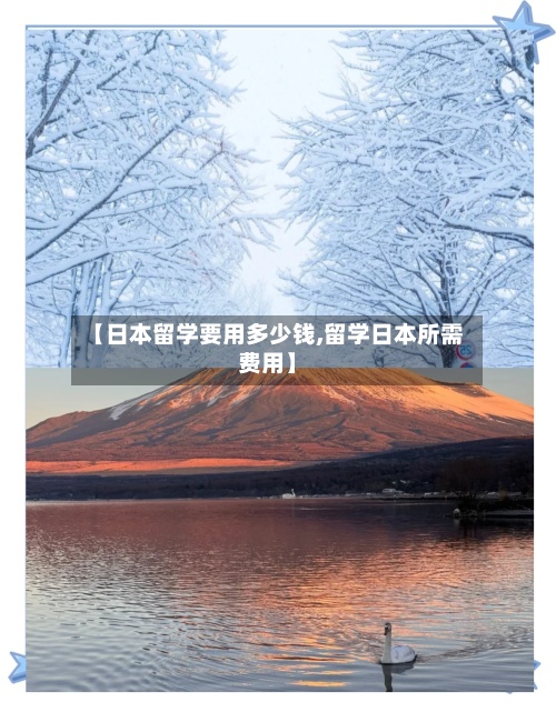 【日本留学要用多少钱,留学日本所需费用】