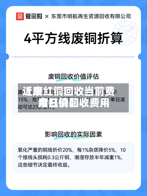 近来
【废红铜回收当前费用
废红铜回收费用
今日价】