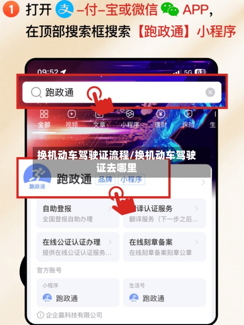 换机动车驾驶证流程/换机动车驾驶证去哪里