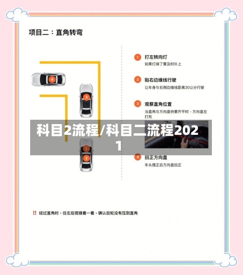 科目2流程/科目二流程2021