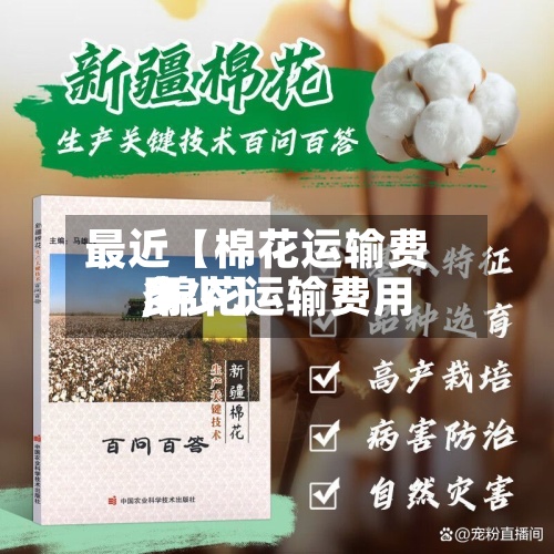 最近【棉花运输费用,棉花运输费用多少】-第2张图片