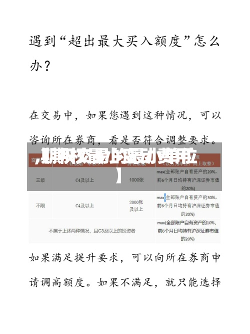 【期权最小变动费用
,期权交易的最小单位】-第3张图片