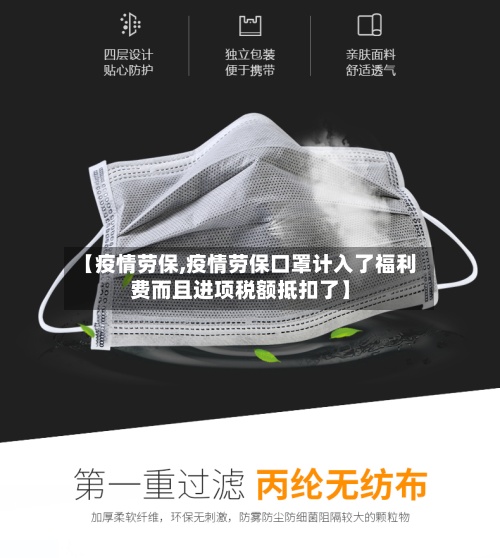 【疫情劳保,疫情劳保口罩计入了福利费而且进项税额抵扣了】-第2张图片