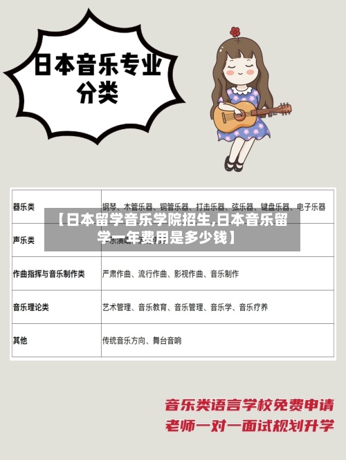 【日本留学音乐学院招生,日本音乐留学一年费用是多少钱】