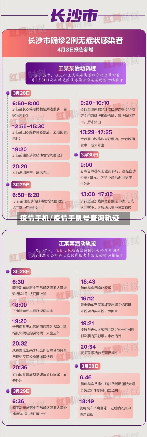 疫情手机/疫情手机号查询轨迹