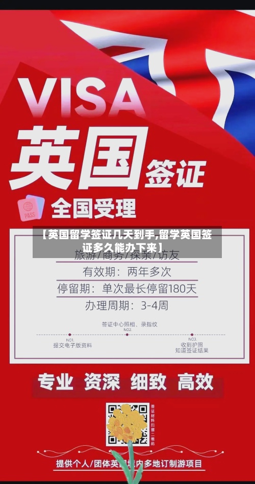 【英国留学签证几天到手,留学英国签证多久能办下来】-第3张图片