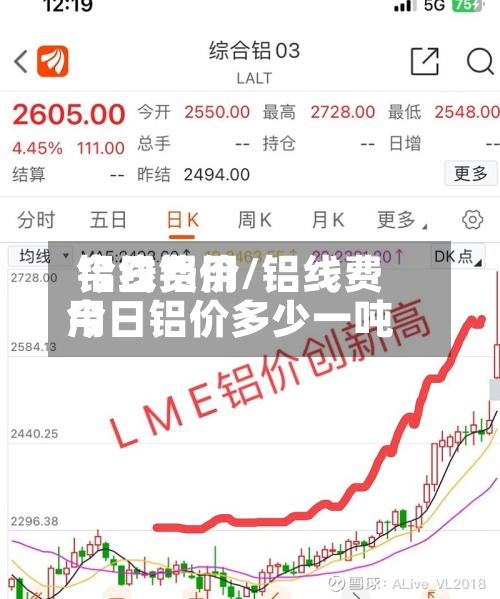 铝线费用今日铝价/铝线费用今日铝价多少一吨-第2张图片