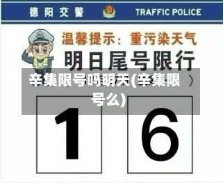 辛集限号吗明天(辛集限号么)-第2张图片