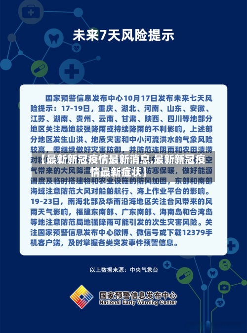 【最新新冠疫情最新消息,最新新冠疫情最新症状】