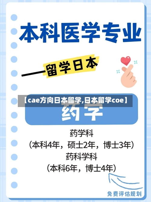 【cae方向日本留学,日本留学coe】-第2张图片