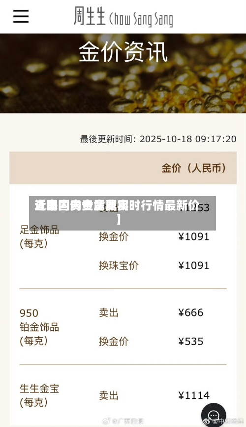 近来
【国内贵金属费用
查询国内贵金属实时行情最新价】