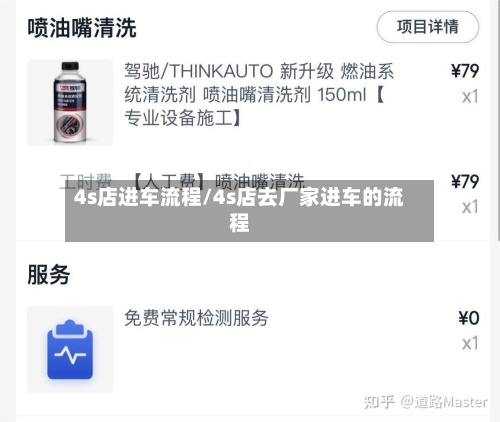 4s店进车流程/4s店去厂家进车的流程-第3张图片