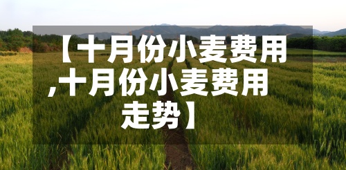 【十月份小麦费用
,十月份小麦费用
走势】