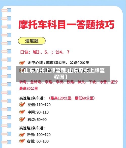 【山东摩托上牌流程,山东摩托上牌流程图】