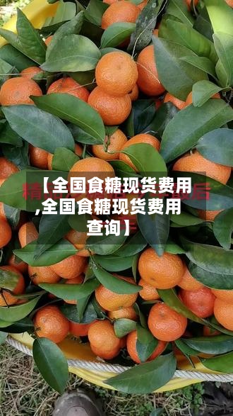 【全国食糖现货费用,全国食糖现货费用查询】-第3张图片