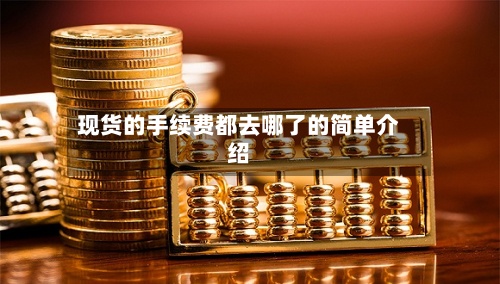 现货的手续费都去哪了的简单介绍-第2张图片