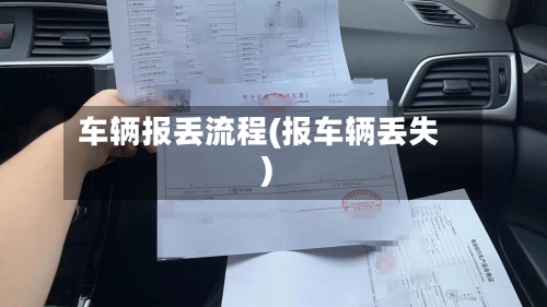 车辆报丢流程(报车辆丢失)-第2张图片