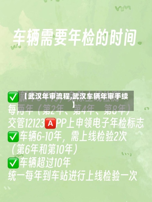 【武汉年审流程,武汉车辆年审手续】-第3张图片