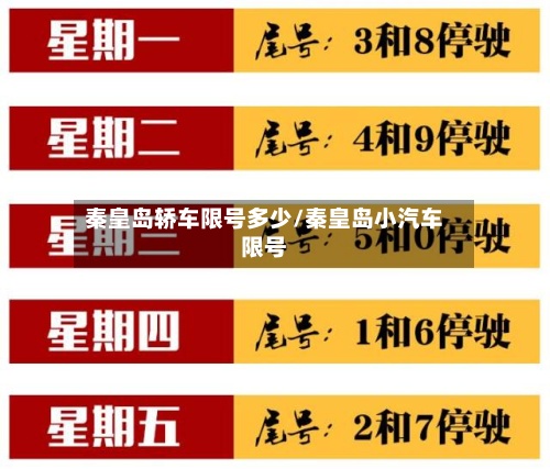 秦皇岛轿车限号多少/秦皇岛小汽车限号-第2张图片