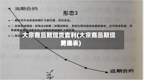 大宗商品期现货套利(大宗商品期现费用对比表)-第3张图片