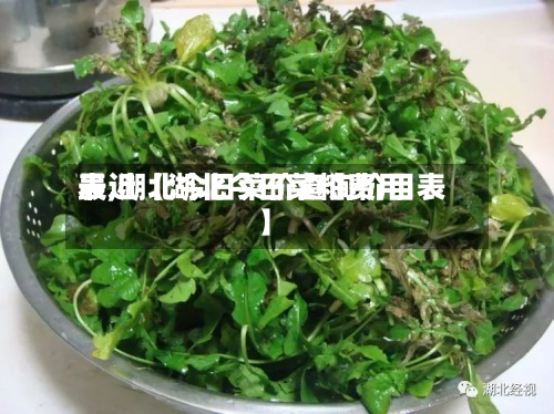 最近【湖北今日菜粕费用
表,湖北今日菜价查询价目表】-第2张图片