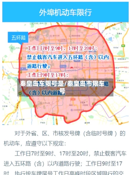 秦皇岛车限号是/秦皇岛市限车号
