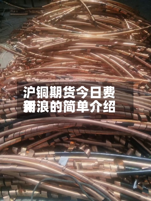 沪铜期货今日费用新浪的简单介绍