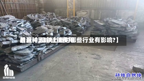 最近【影响硅铁费用
的品种,硅铁上涨对哪些行业有影响?】-第2张图片