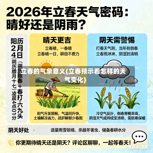 立春的气象意义(立春预示着怎样的天气变化)-第3张图片