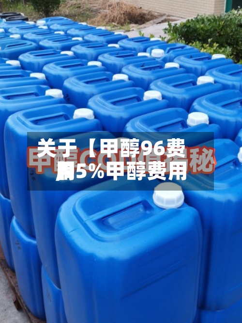 关于【甲醇96费用
,95%甲醇费用
】-第3张图片