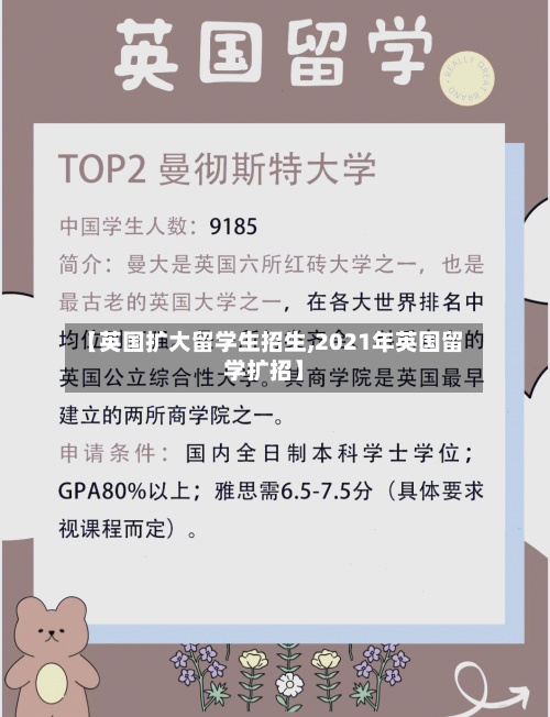 【英国扩大留学生招生,2021年英国留学扩招】
