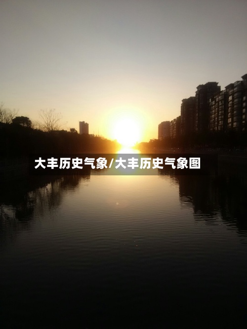 大丰历史气象/大丰历史气象图