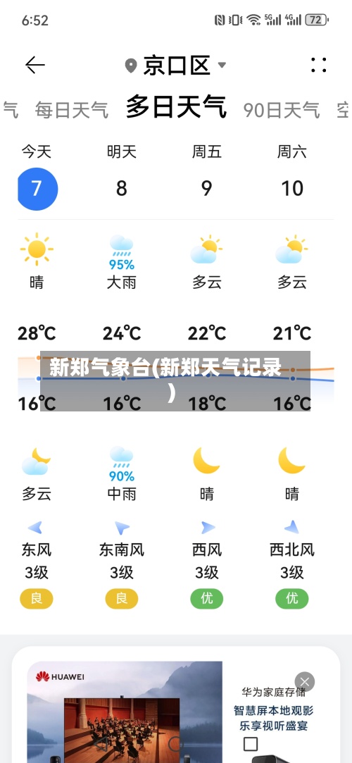 新郑气象台(新郑天气记录)