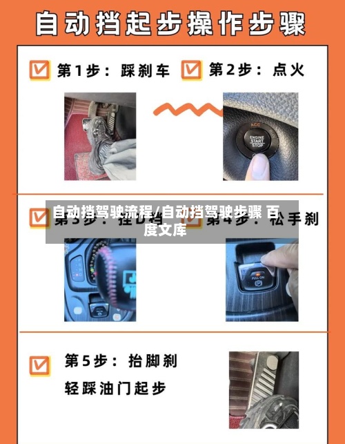 自动挡驾驶流程/自动挡驾驶步骤 百度文库-第2张图片
