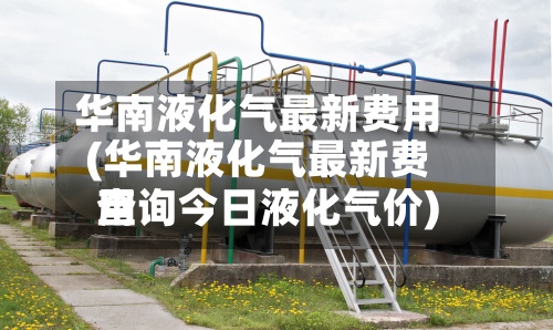 华南液化气最新费用
(华南液化气最新费用
查询今日液化气价)