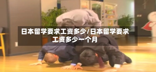 日本留学要求工资多少/日本留学要求工资多少一个月-第3张图片