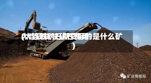 大连现货铁矿石费用
(大连铁矿石期货标的是什么矿)