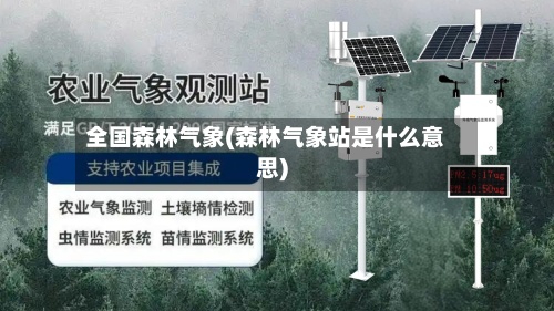 全国森林气象(森林气象站是什么意思)