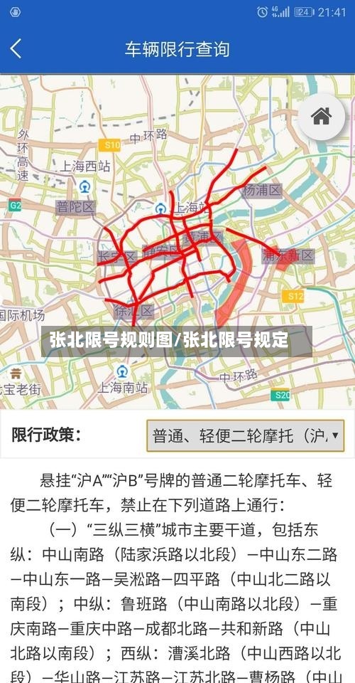 张北限号规则图/张北限号规定