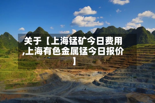 关于【上海锰矿今日费用
,上海有色金属锰今日报价】-第2张图片