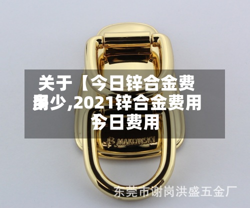 关于【今日锌合金费用
多少,2021锌合金费用
今日费用
】-第3张图片