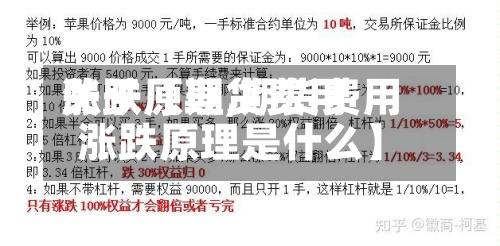 关于【期货费用
涨跌原理,期货费用
涨跌原理是什么】-第3张图片