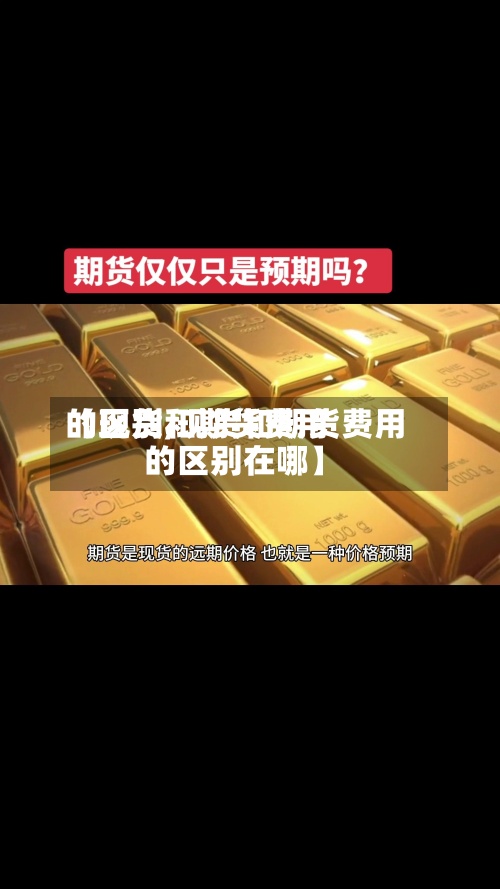 【现货和期货费用
的区别,现货和期货费用
的区别在哪】-第2张图片
