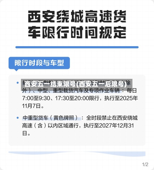 西安五一结束限号(西安五一后限号)