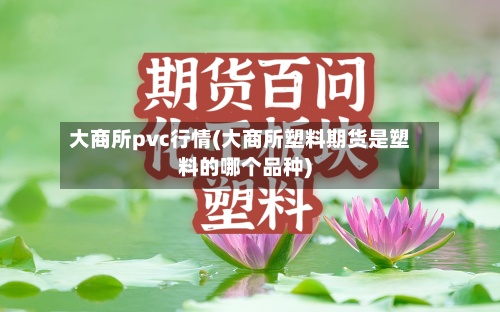大商所pvc行情(大商所塑料期货是塑料的哪个品种)