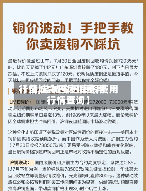 【盐城今日废铜费用
行情,盐城今日废铜费用
行情查询】