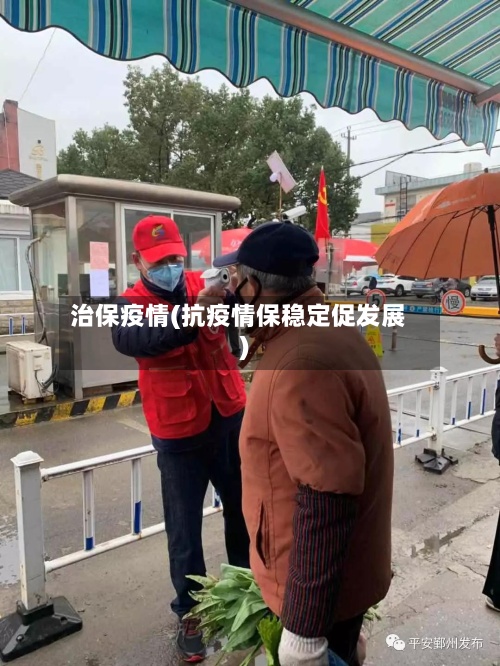治保疫情(抗疫情保稳定促发展)-第3张图片