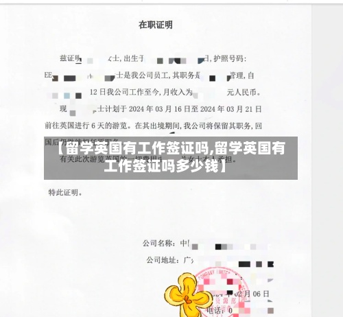 【留学英国有工作签证吗,留学英国有工作签证吗多少钱】-第2张图片