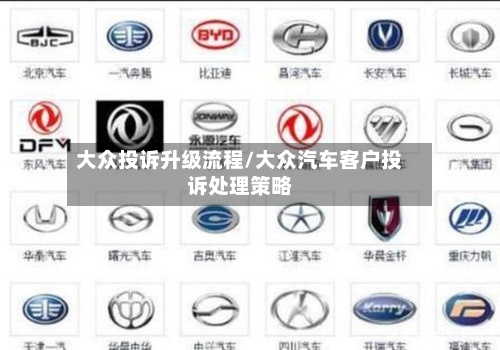 大众投诉升级流程/大众汽车客户投诉处理策略-第2张图片